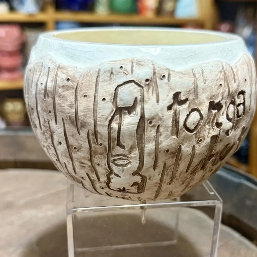 Tonga Hut 2012 Coconut Tiki Mug Eric October Only 50 Made Palm Springs Hollywood